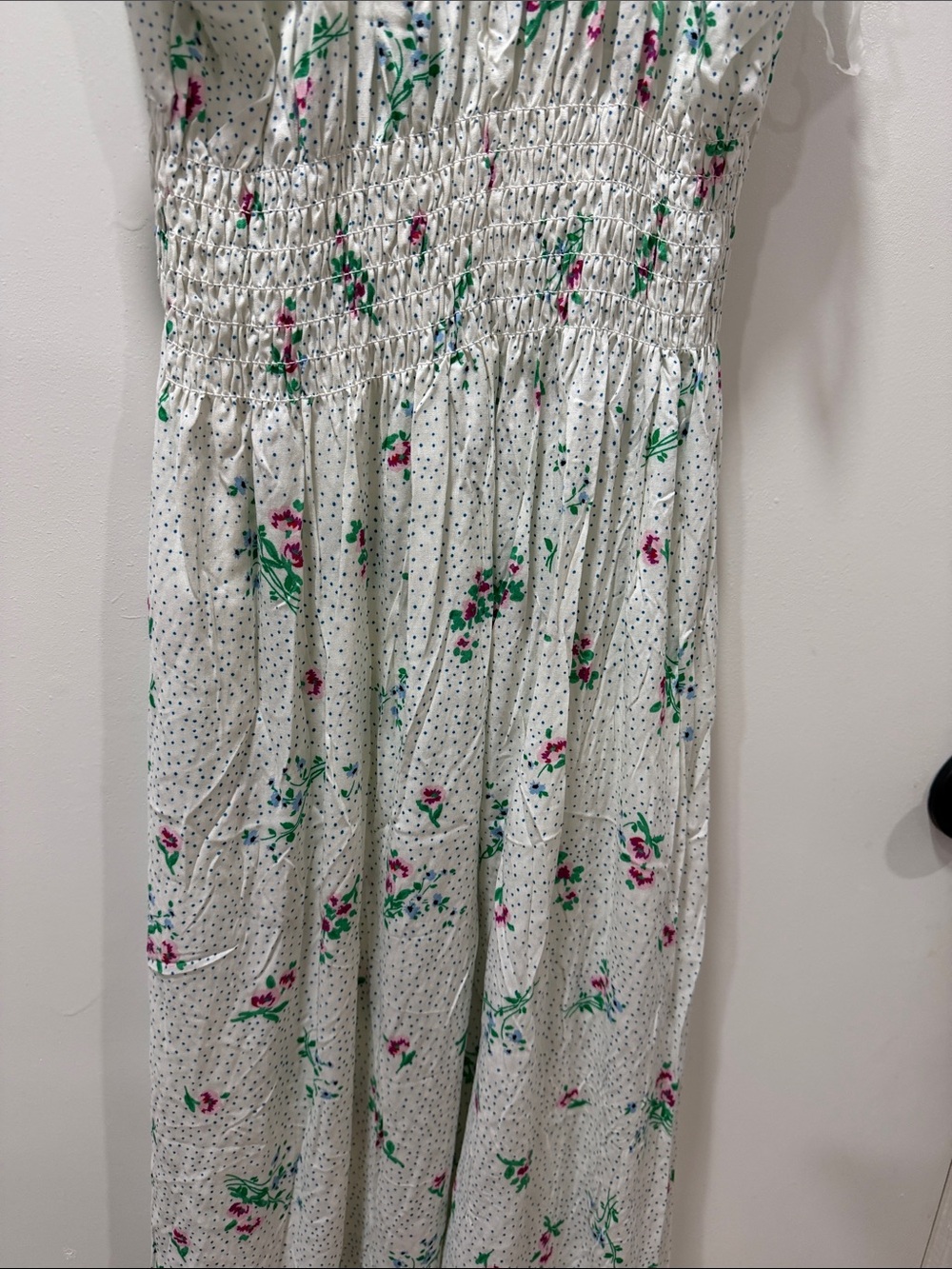 Seven Islands White Floral Sleeveless Summer Dress - Picture 9 of 12